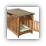 Campton Mission Pet Table - door open Campton Mission Pet Table - door open