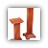 Plant Stand-Pedestal - (Cherry) Plant Stand-Pedestal - (Cherry)