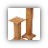 Plant Stand-Pedestal - (Oak) Plant Stand-Pedestal - (Oak)